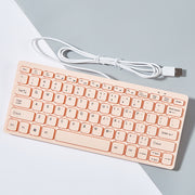 USB Desktop And Notebook Computer Keyboard Wired Mini Noiseless Keypad
