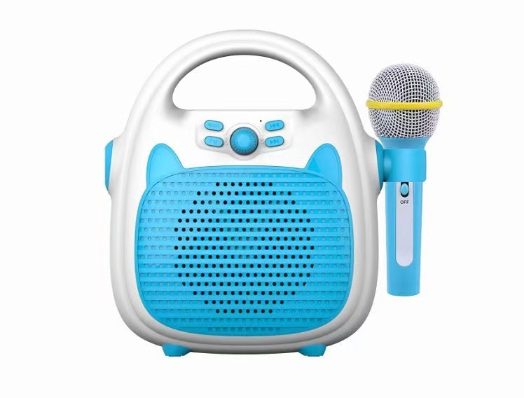 Kids Portable Plastic Bluetooth Karaoke Machine With Mic