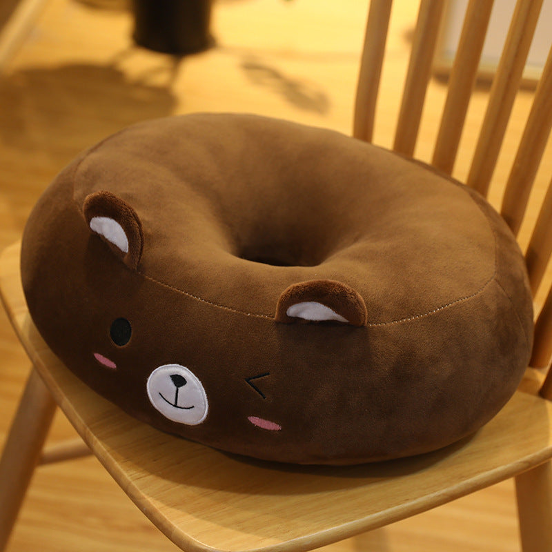 Home Fashion Cartoon Plush Futon Seat Cushion