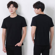 Men's Solid Color Long-Staple Cotton Regular Fit Tee