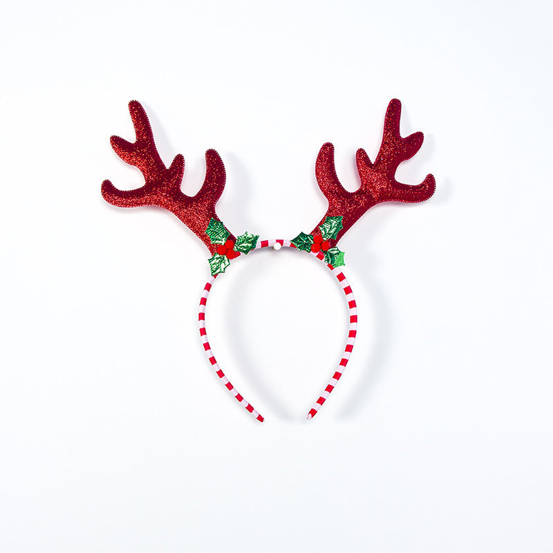 Snowflake Antlers Christmas Decoration Headband