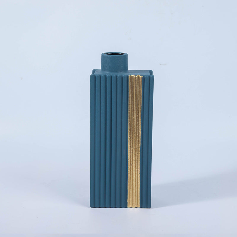 New Nordic Morandi Ceramic Vase Art Ornament