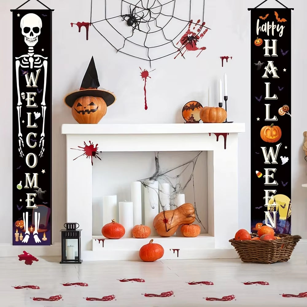 Halloween Party Festival Couplet Background Banner