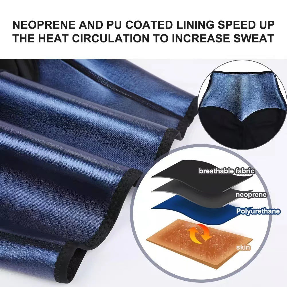 Hot Thermo Sweat Leggings High Waist Body Shaper – Slimming & Shaping Workout Pants