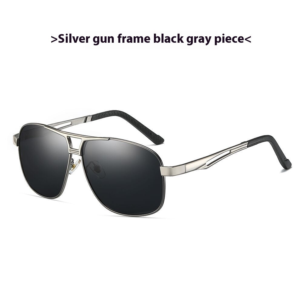 Men's Day and Night Dual-Use Photochromic Driving Sunglasses