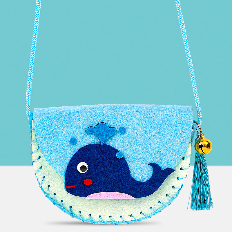 Cartoon Non-Woven Bag DIY Craft Kit – Kindergarten Educational Paste Toy Set