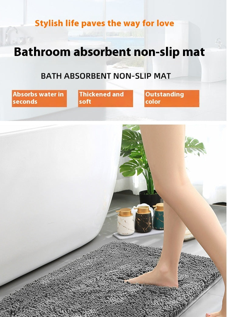 Pet Non-Slip Bathroom Mat – Absorbent Bathroom Carpet