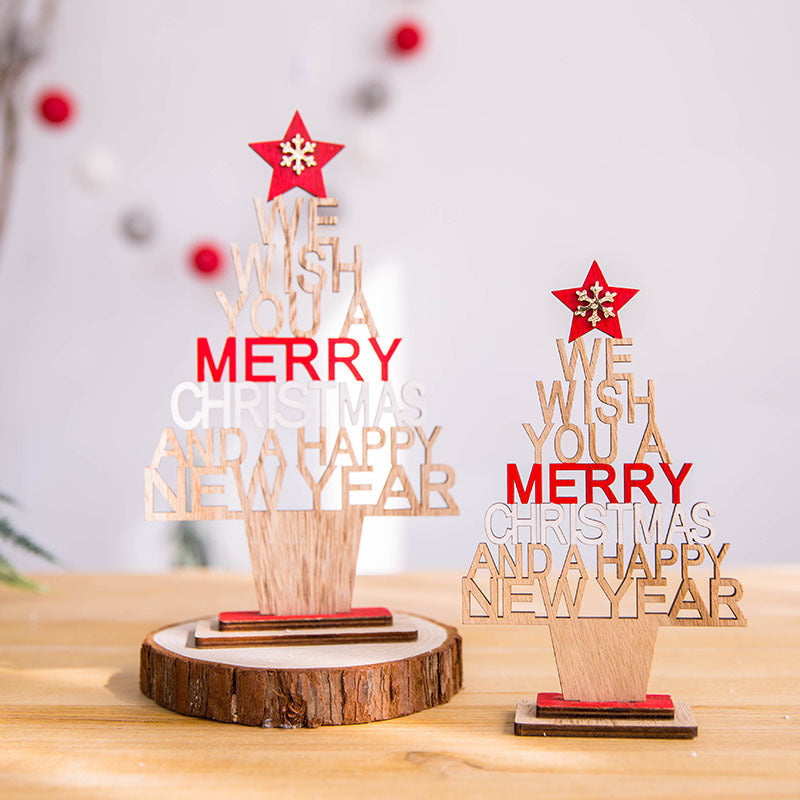 Mini Christmas Ornaments Scene Window Decoration