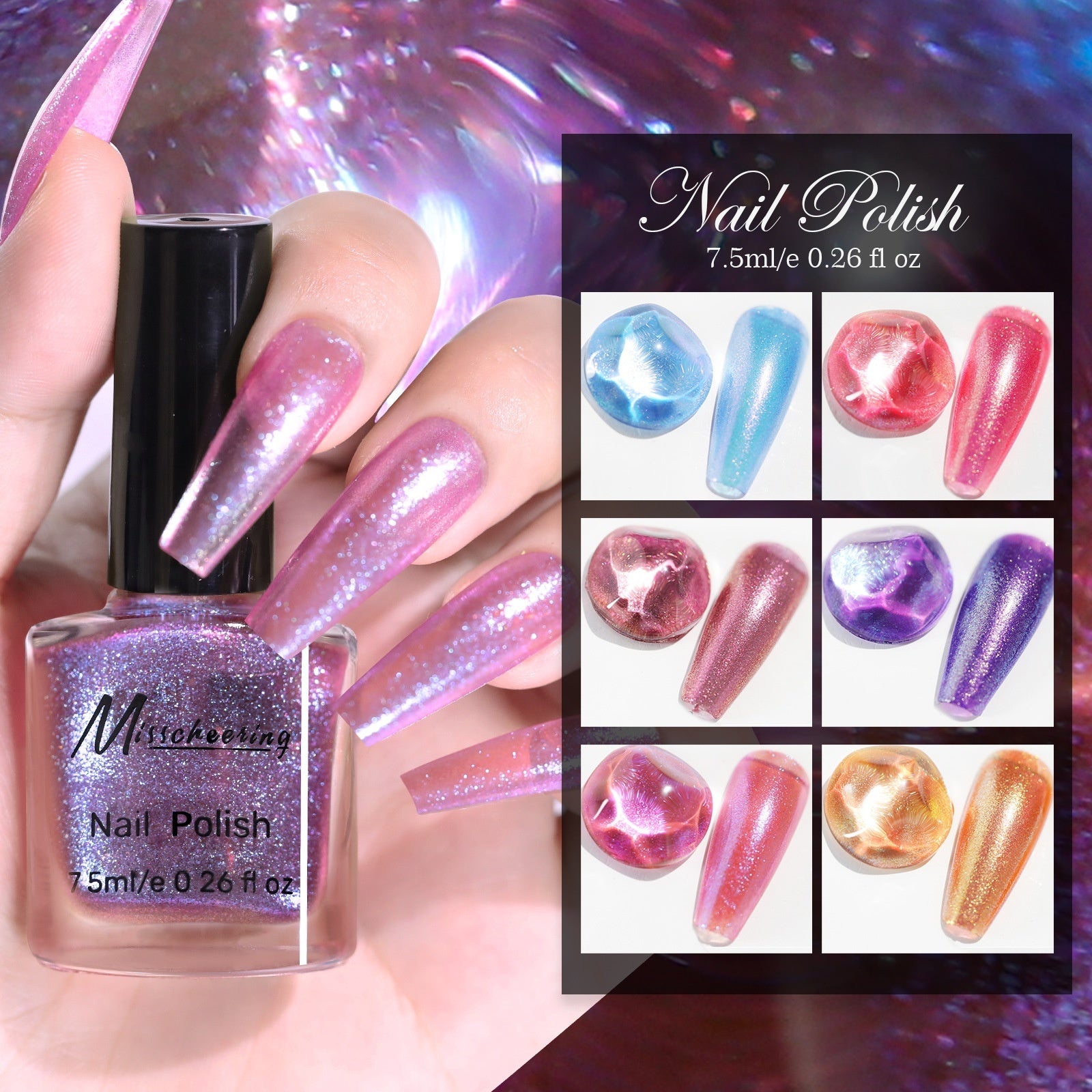 Chameleon Magic Color Nail Polish Oily Non-peeling Tasteless