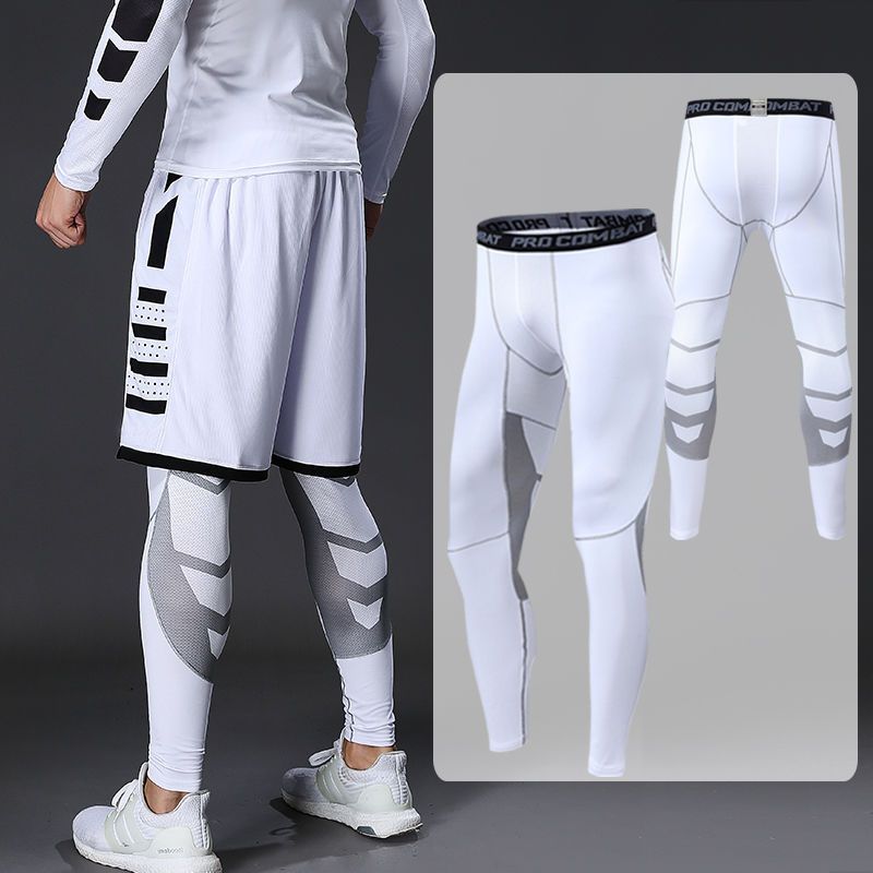 Men’s Compression Tights Leggings – Running & Gym Sports Pants