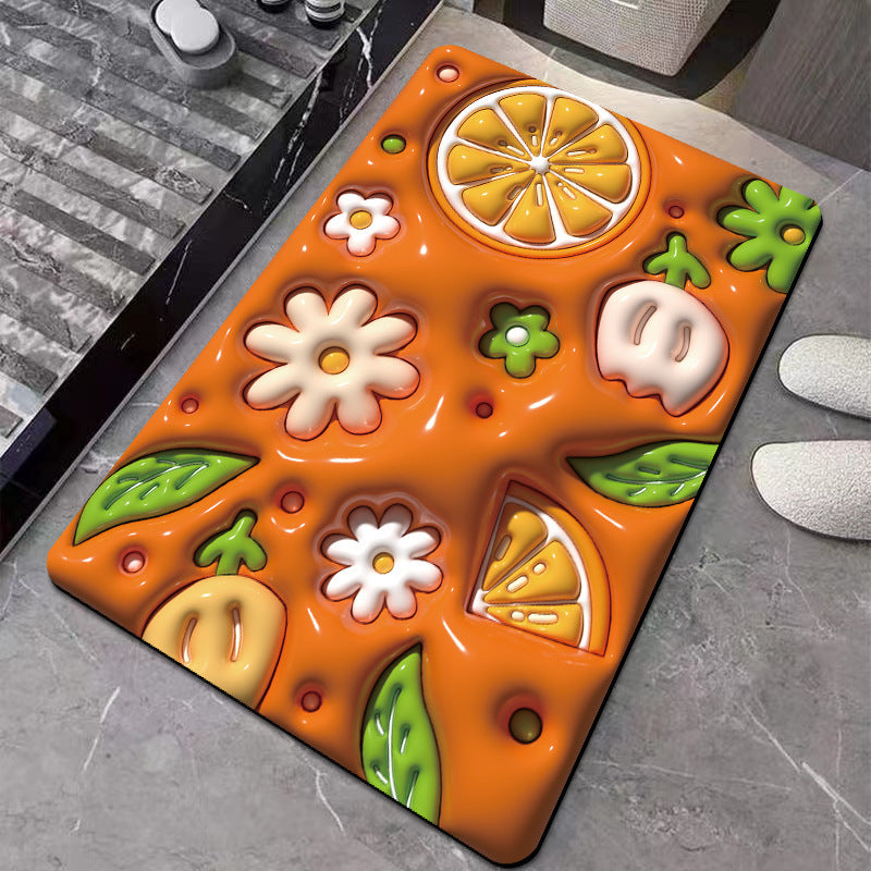 Foot Mats for Household Bathroom Entrance – Absorbent & Non-Slip