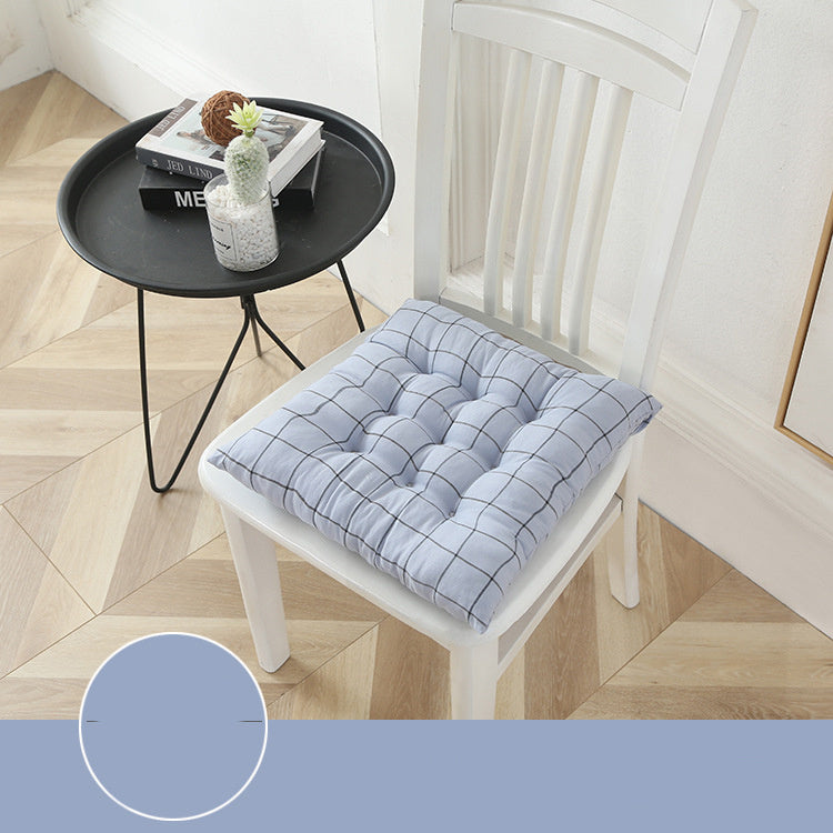 Home Fashion Comfortable Plaid Seat Cushion