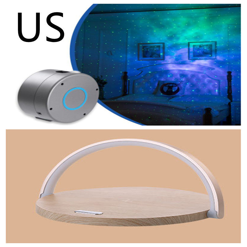 Fast Qi Wireless Charging Table Lamp – 15W Dimmable LED, Touch Control, USB-C