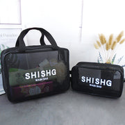 Women's Mesh Portable Bath Makeup Storage Bag