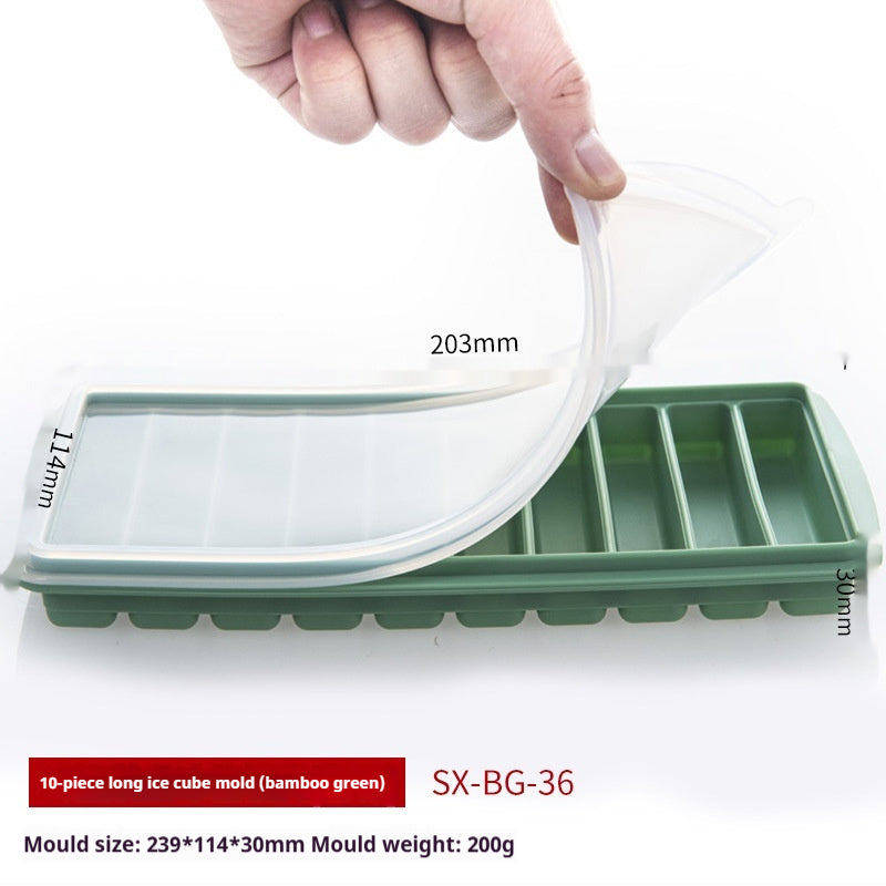 Long Strip Big Ice Tray Silicone