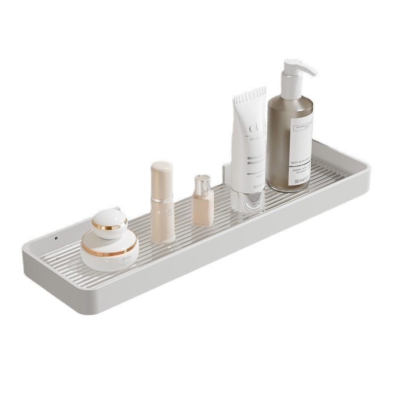 Bathroom Storage Rack Bathroom Toilet Acrylic Face Washing Washstand Towel White Punch-free
