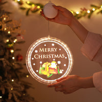 Painted Christmas Gift Box