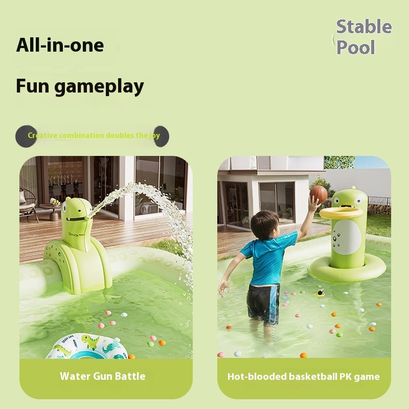 Household Outdoor Inflatable Pool Thickened Plastic Children's Inflatable Swimming Pool