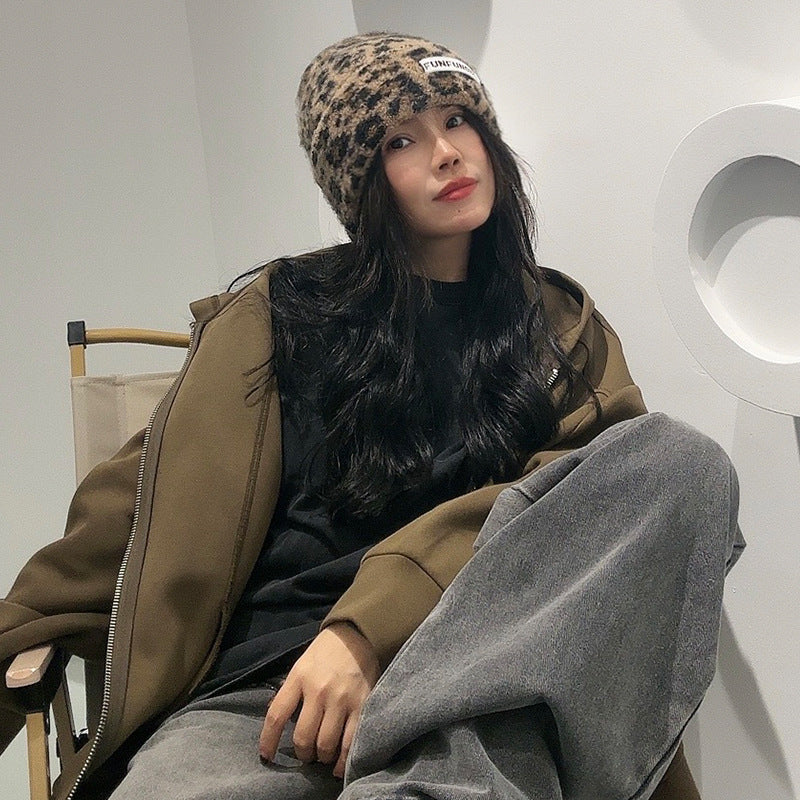 High-End Jacquard Thick Warm Knitted Hat – New All-Match Winter Beanie