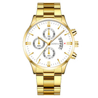 White Plate Gold Shell