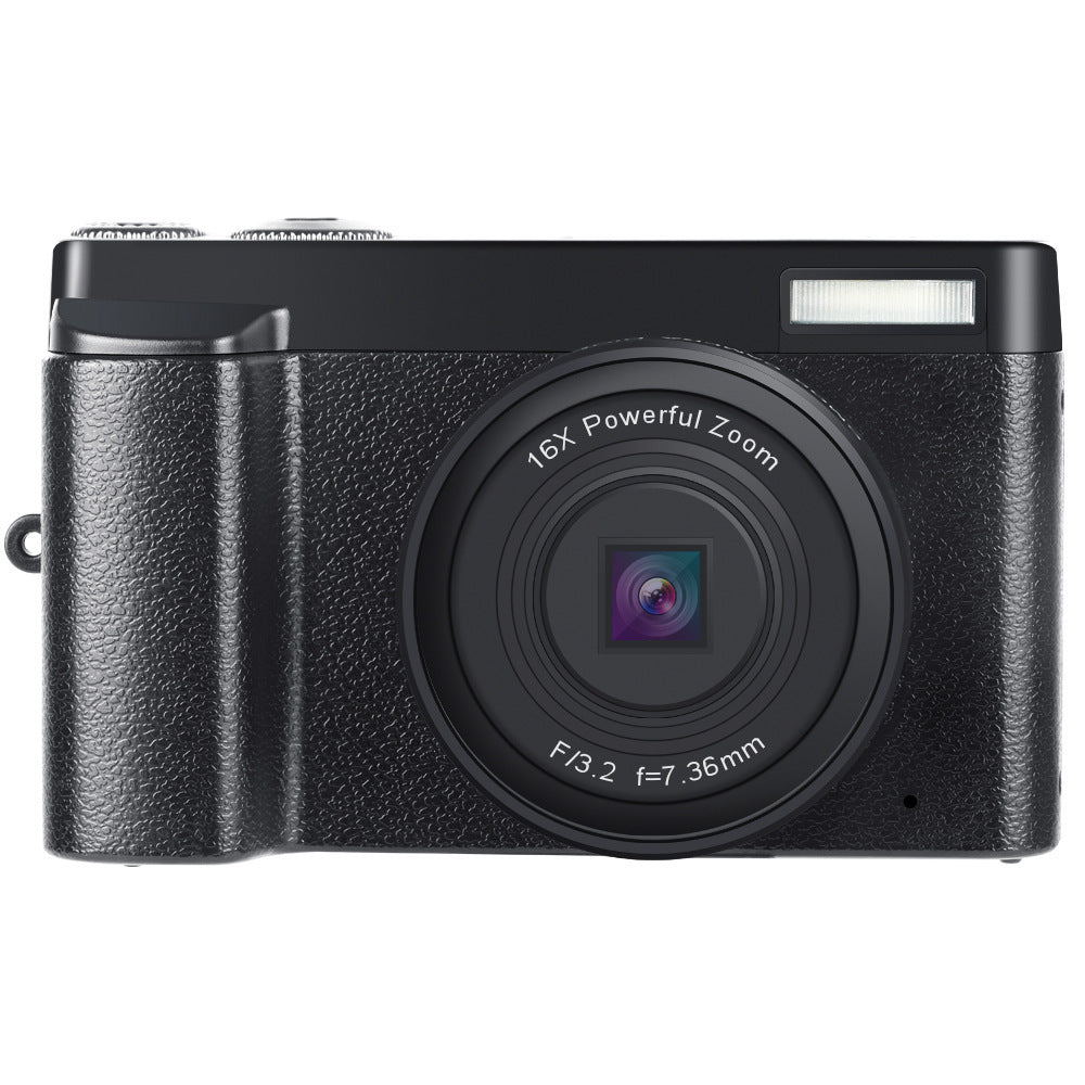 24MP CMOS Digital Camera with 16x Optical Zoom and 3.0" LCD Screen, Night Vision & Recording