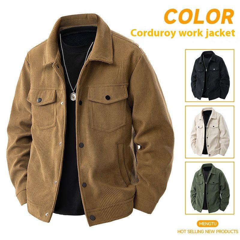 Retro Casual Loose Lapels Top