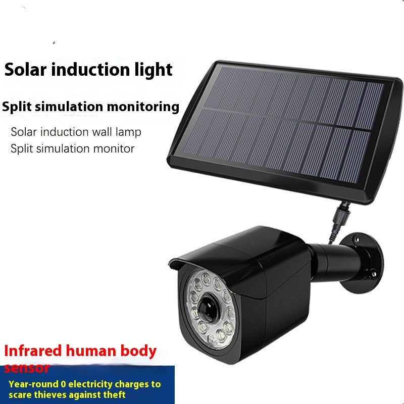 Solar Outdoor Anti-Thief Lamp – Modern Simple Design, IP65 Waterproof Security Light