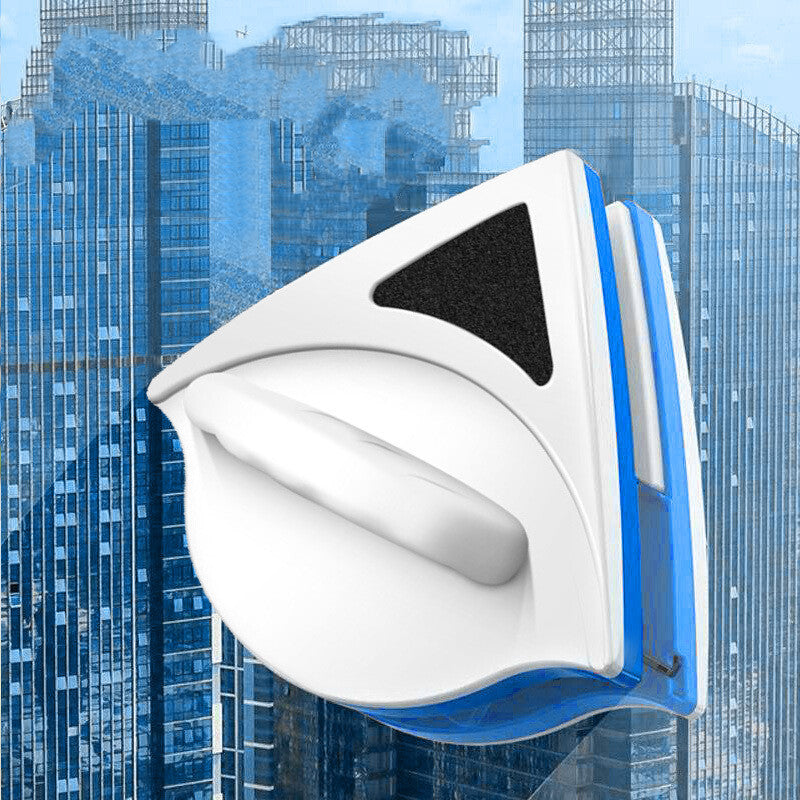 Double-Layer Magnetic Glass Wiper – Strong Cleaning Tool for Windows & Mirrors