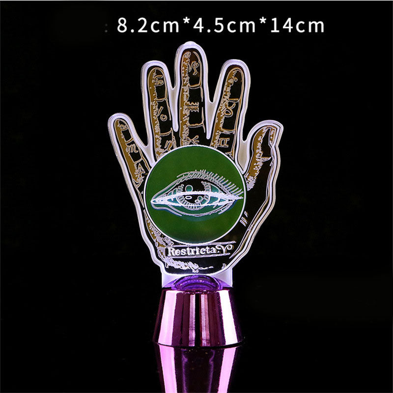Halloween LED Night Light Desktop Horror Ornaments Lamp Holiday Bar Home Party Decoration Prop