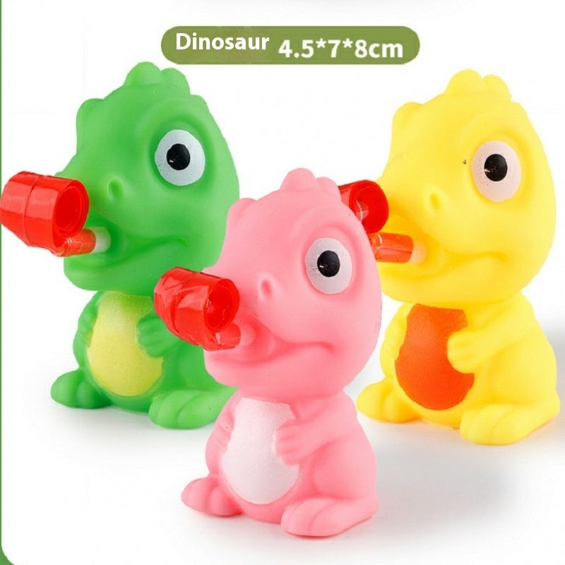 Frog Sticking Tongue Out Dinosaur Squeezing Toy Decompression Doll
