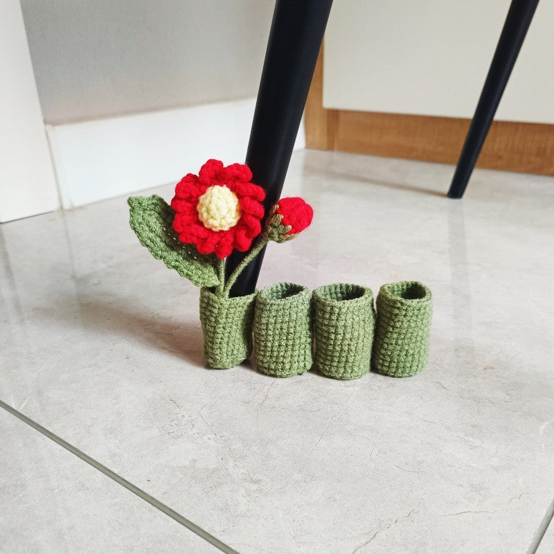 Handmade Wool Chair Feet Gloves