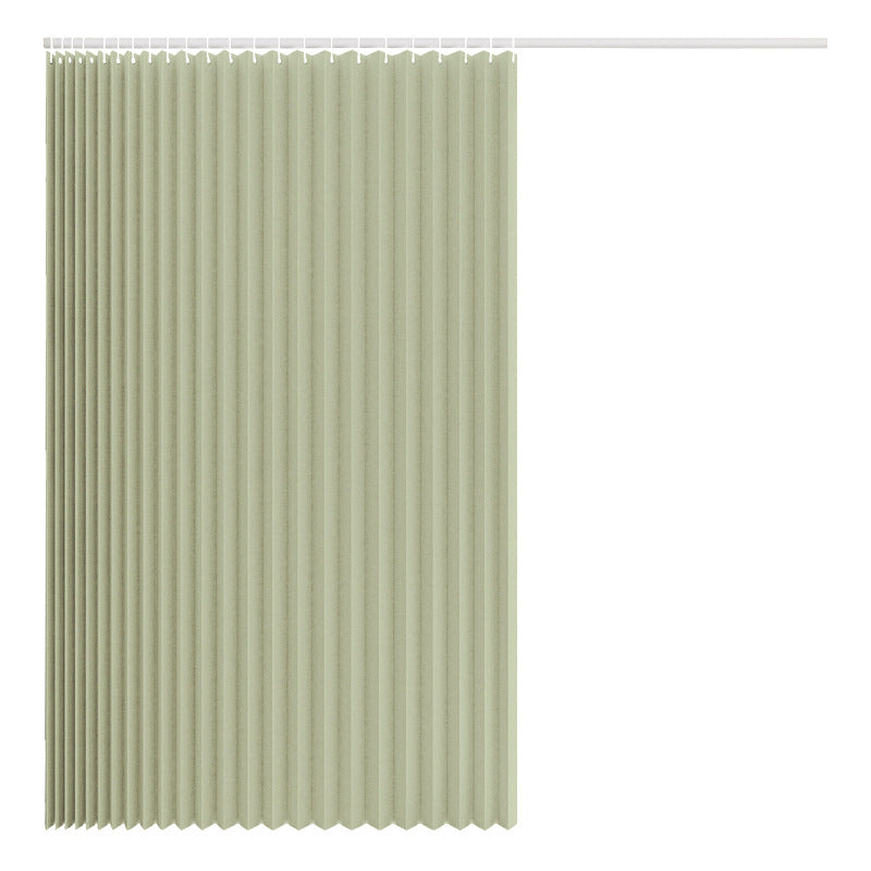 Waterproof Folding Shower Curtain – Hanging Bathroom Divider, Space-Saving