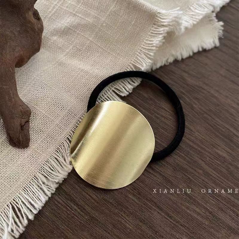 F130 Metal Hair Band Hair Band Korean Semicircle Simple Internet Celebrity