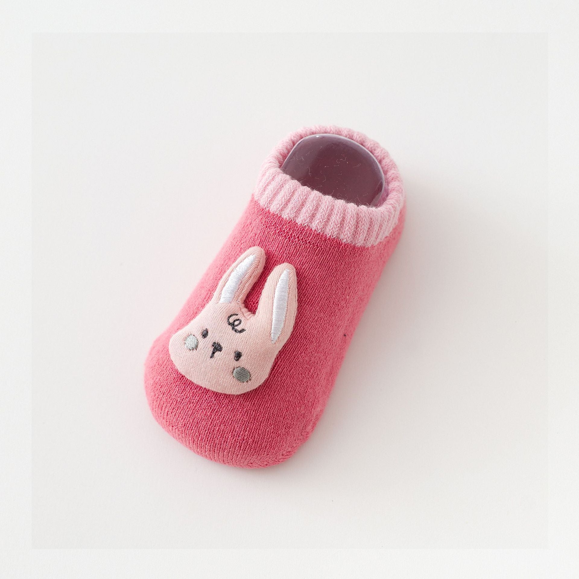 Autumn And Winter Terry Warm Baby Toddler Socks Stereo Doll Dinosaur Rabbit Thick Cute Cartoon Floor Socks