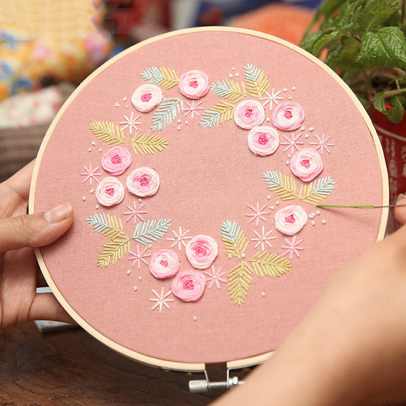 DIY Embroidery Practice Kits – Sewing and Craft Training Set for Beginners