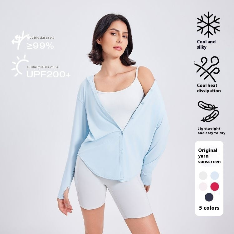 Women's Fashionable Cool Sunscreen Shirt Sports Jacket