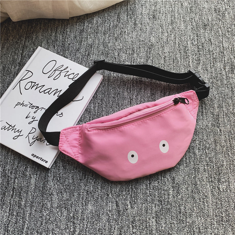 Children’s Single-Shoulder Waist Bag – Fun Patterned Kids’ Sling Bag