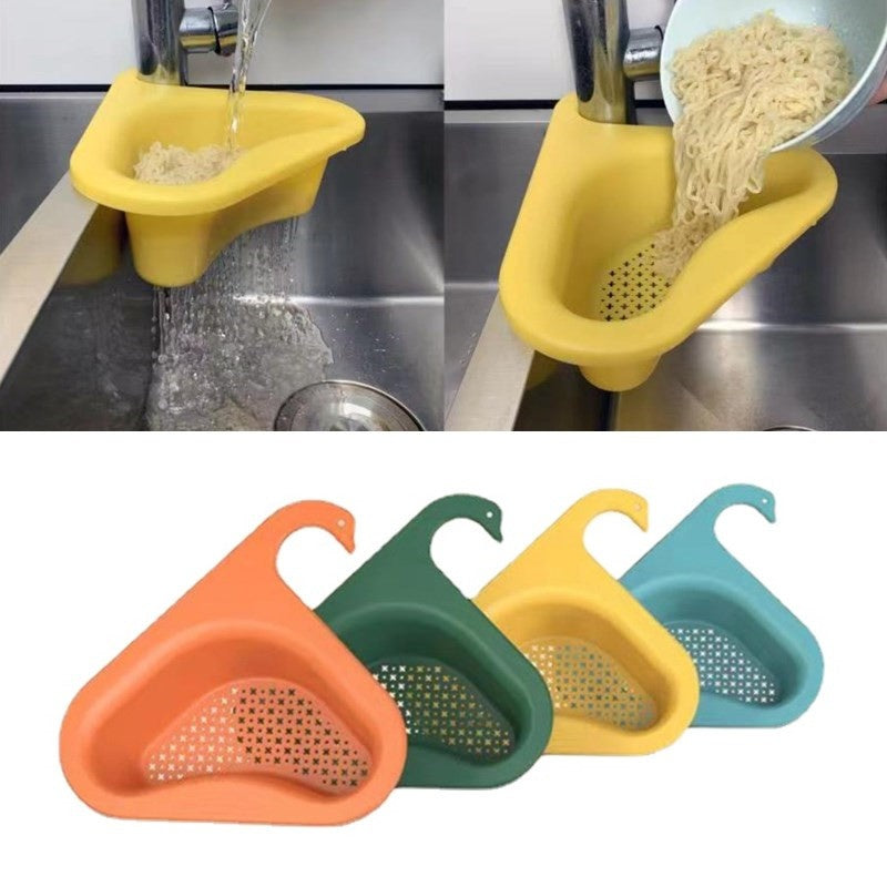 Stainless Steel Sink Hanging Fruit And Veggie Drain Basket