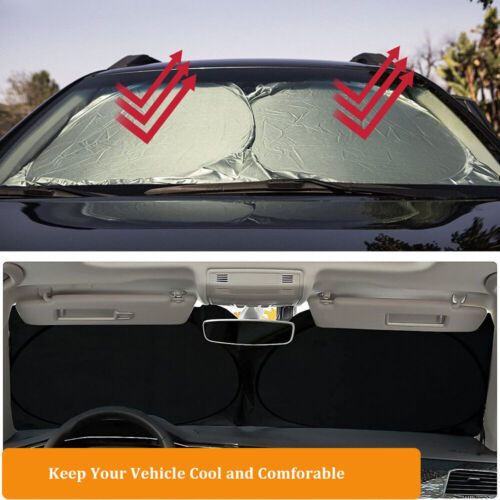 Car Windshield Sunshade, UV Protection Visor and Cover, Anti-Snow and Ice