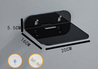 Black router shelving