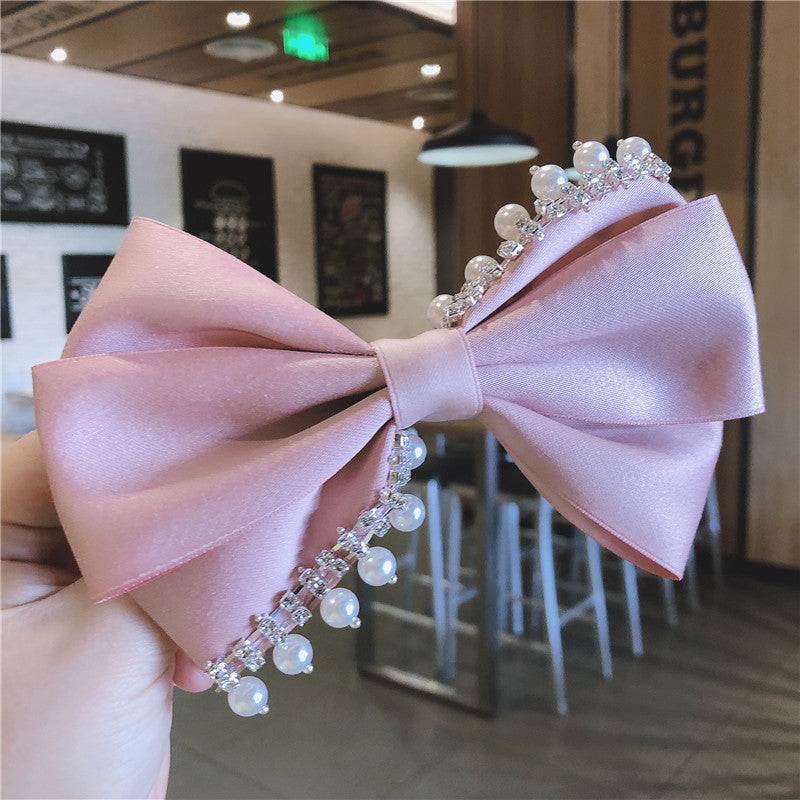 Hairpin Super Fairy Temperament Girl Side Clip Spring Hairpin Hair Accessories