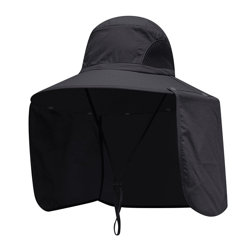 Summer Fisherman Hat Outdoor Sun Protection Men And Women Quick-drying