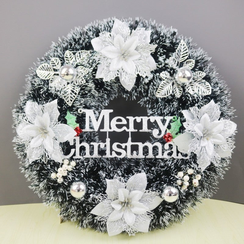 Christmas Festival Wreath Door and Window Hanging Decoration