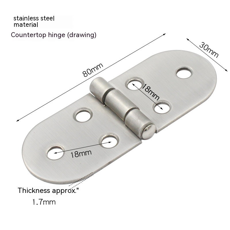 Flip Top Table Hinge Dining Table Accessories Leaf Zinc Alloy Hidden Hinge