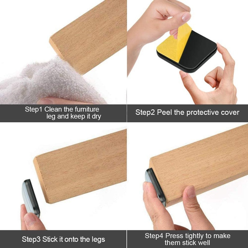 Home Table And Chair Foot Pads Are Convenient For Mobile Crash