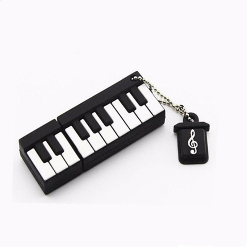 Pipa Instrument USB Flash Drive – PVC Cartoon Novelty, USB 3.0 (16–128GB)