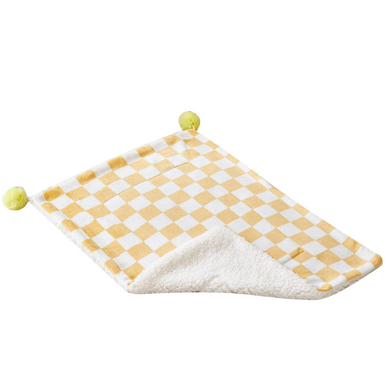 Comfortable Bed For Cats Dogs Plush Pet Blanket Cozy Dog Bed Mat Soft Fleece Cushion Warm Comfortable Pet Supplies For Cats Dogs