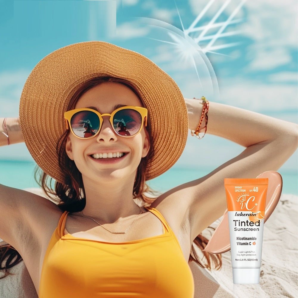 Plastic Sunscreen Bottle For All Skin Types 40 Ml Everyday