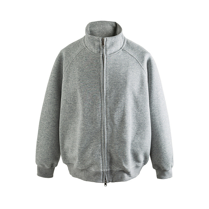 Long Sleeve Retro Top Simple Casual Coat