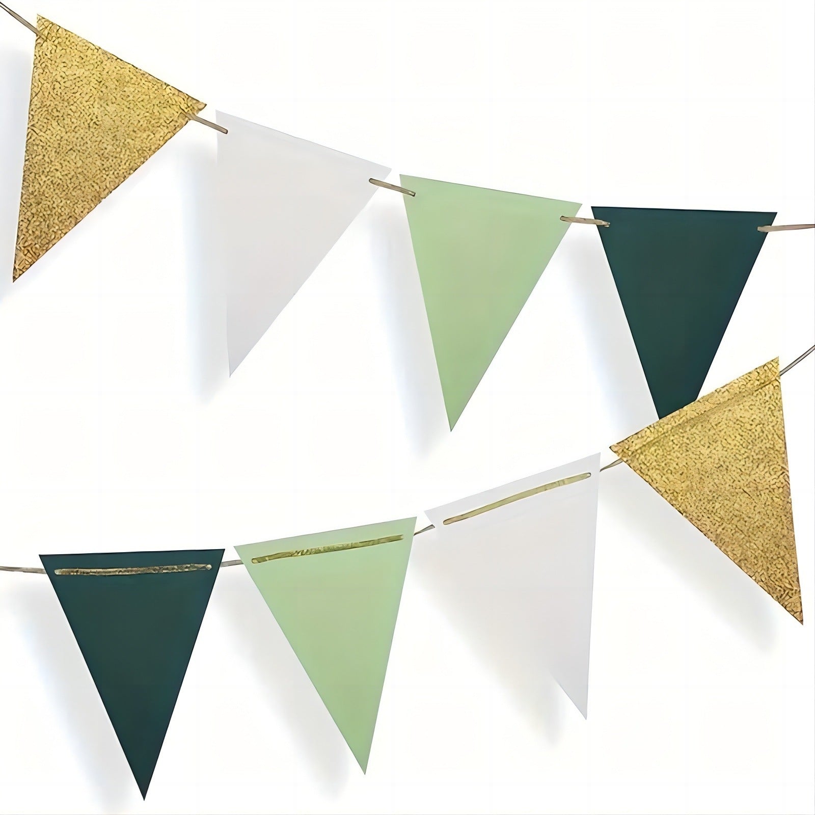 Triangle Hanging Flag Birthday Wedding Party Decoration Supplies Bunting Holiday Scene Layout Banner